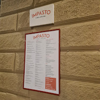 IMPASTO à Cagliari menu