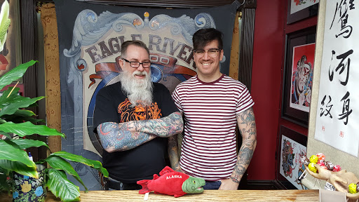 Explore outdoor tattoo ideas for men, creative tattoo ideas in Eagle River, available at Eagle River Tattoo