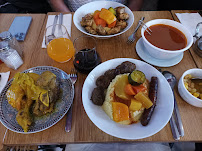 Couscous du Restaurant Menzel Traiteur Marocain à Boulogne-Billancourt - n°2