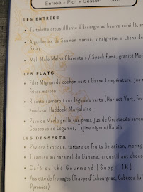 Le Bistro d'en Face à Bergerac menu