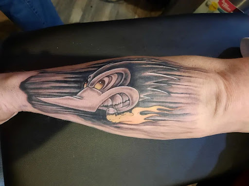 Explore lucky penny tattoo ideas, creative tattoo ideas in Jonesboro, available at Gallery Of Ink Tattoo Shop