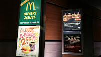 Restauration rapide McDonald's à Perpignan (la carte)