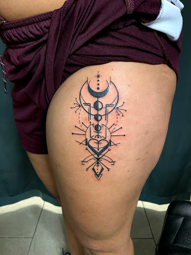Explore small dragon tattoo ideas, creative tattoo ideas in Passaic, available at District 36 Tattoo Parlor