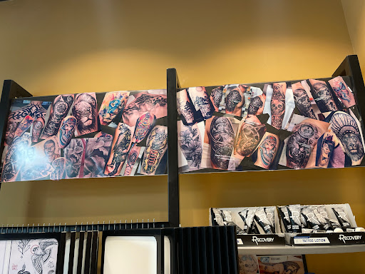 Old Monk Tattoo And Piercing - 1151 westfield, Galleria Blvd unit # 223,  Roseville, California, US - Zaubee