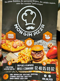 Menu / carte de Mon Gim Pizza à Port-Saint-Père