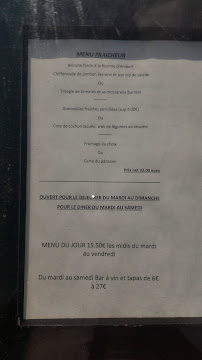Du Cote De Marjon à Soucieu-en-Jarrest menu