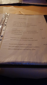 Landhaus Kröger à Fehmarn menu