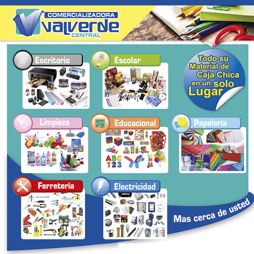 Materiales Valverde Villa - Comercializadora de Material Escolar y de Escritorio
