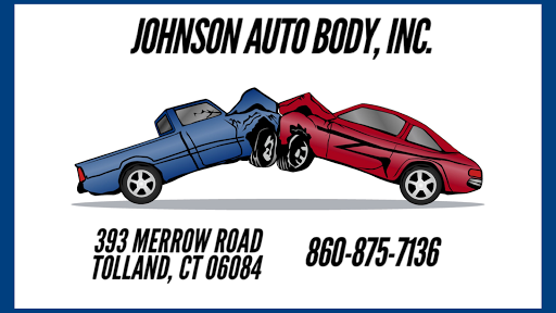 Auto Body Shop «Johnson Auto Body Inc», reviews and photos, 393 Merrow Rd, Tolland, CT 06084, USA