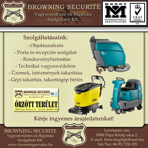 Browning Securite Vagyonvédelmi és Higiéniai Szolgáltató Kft.