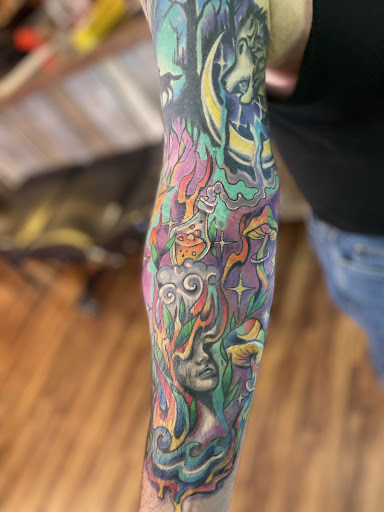 Explore tattoo ideas for athletes, creative tattoo ideas in Hayesville, available at Studio 1891 Ink & Art