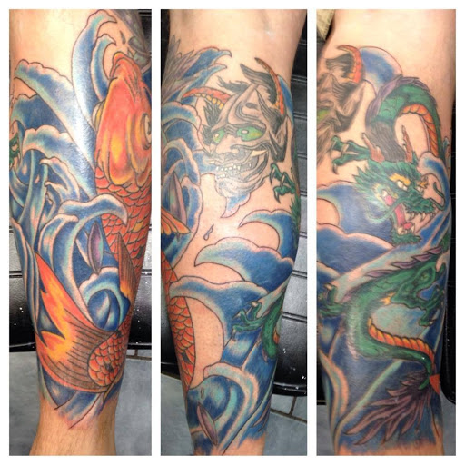 Find book of tattoo ideas for your next unique tattoo in Dunn at Yankee Tattoo and Piercing