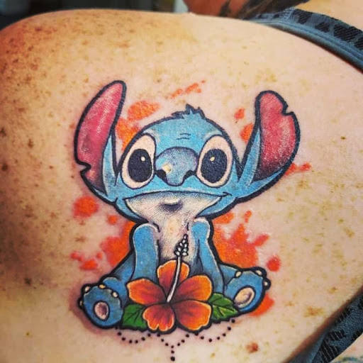 Explore black and white voodoo/ragdoll broken heart tattoo ideas, creative tattoo ideas in Livingston, available at Black Bird Tattoo