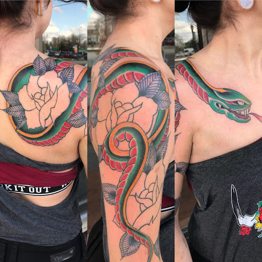 Explore jak and daxter tattoo ideas, creative tattoo ideas in Kearney, available at Bread N Butter Tattoo