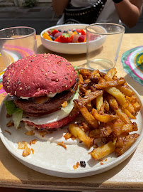 Hamburger végétarien du Restaurant végétalien Gurou à La Rochelle - n°20