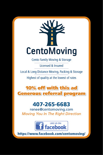 Moving and Storage Service «Cento Family Moving & Storage», reviews and photos, 2578 Clark St #5, Apopka, FL 32703, USA