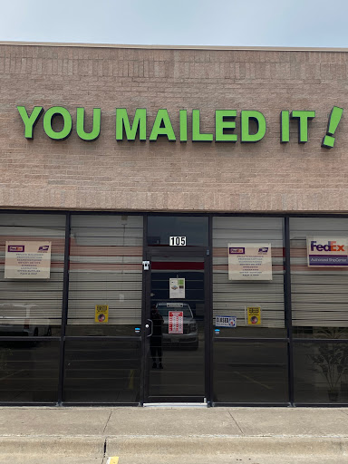 YOU MAILED IT