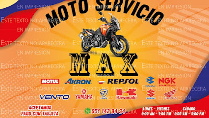 Moto servicio max
