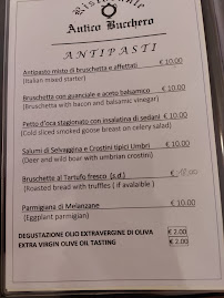 Carte du Antico Bucchero à Orvieto