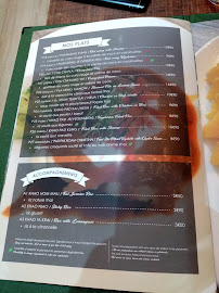 Chime Thaï à Chatou menu
