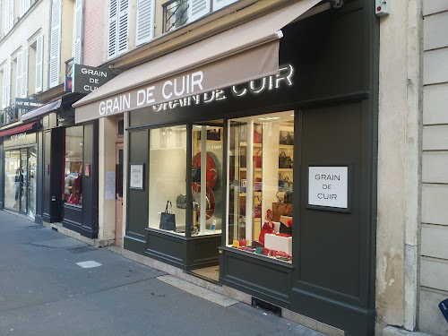 Magasin de maroquinerie Grain de Cuir Versailles