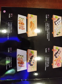 Sushi Fuji à Issy-les-Moulineaux menu