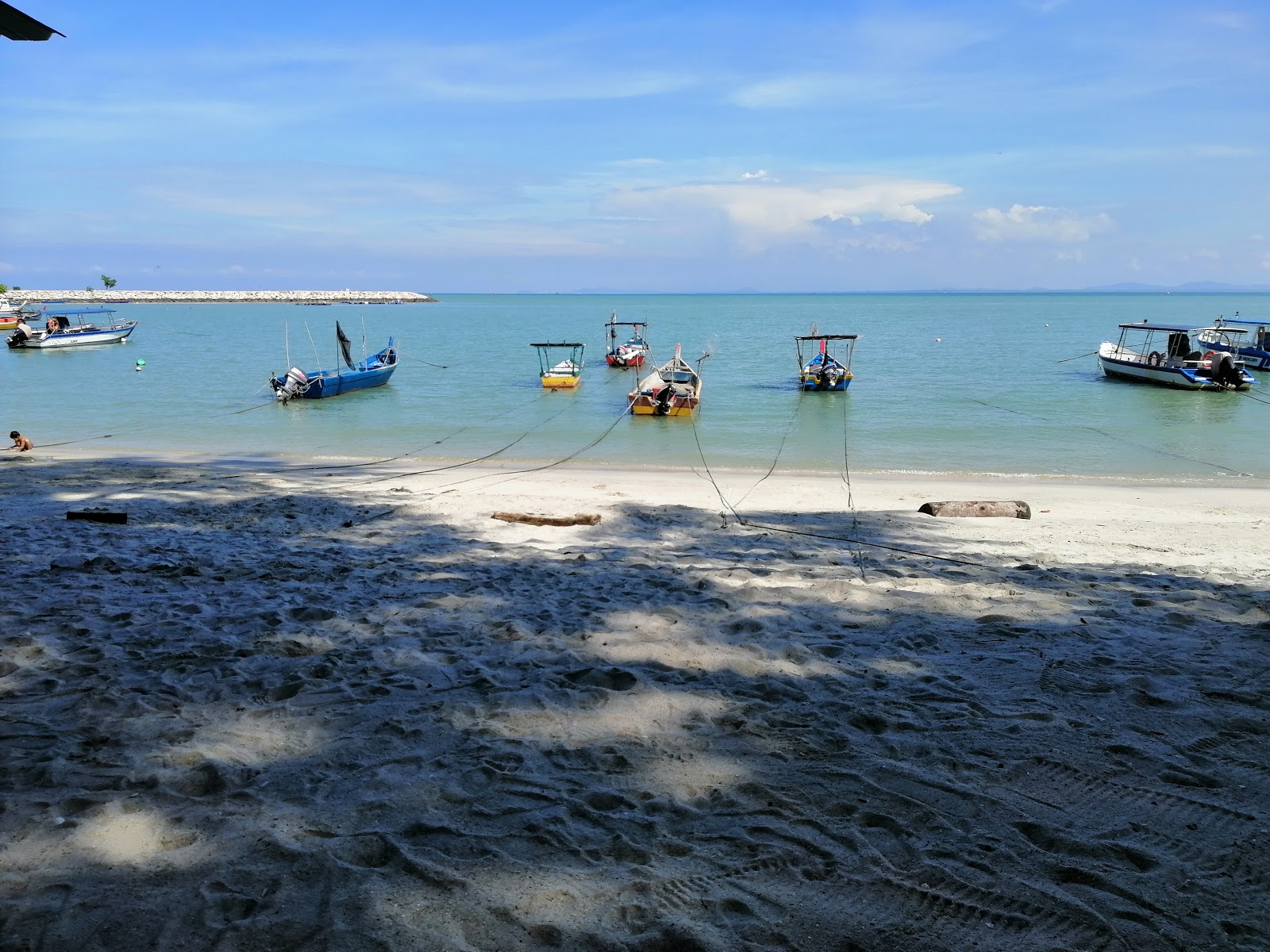 Fotografija Tanjung Tokong Beach z prostoren zaliv