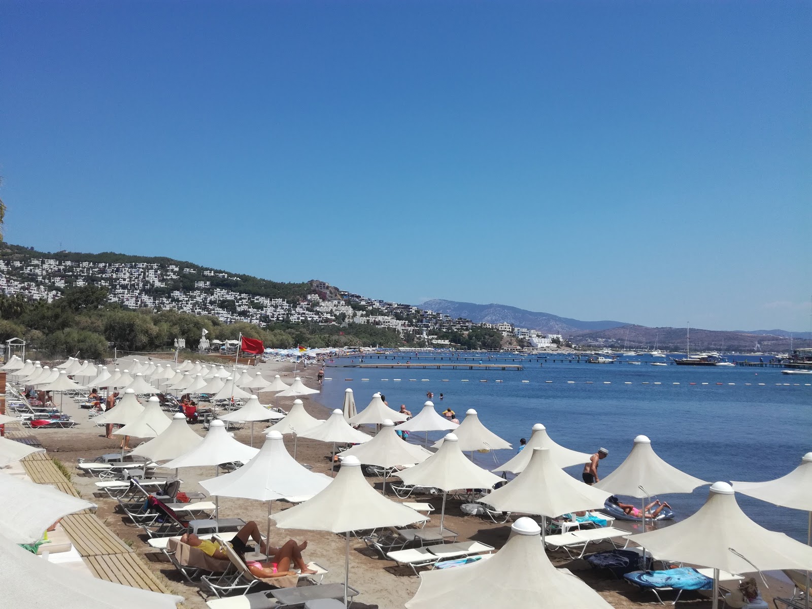 Camel beach'in fotoğrafı mavi saf su yüzey ile