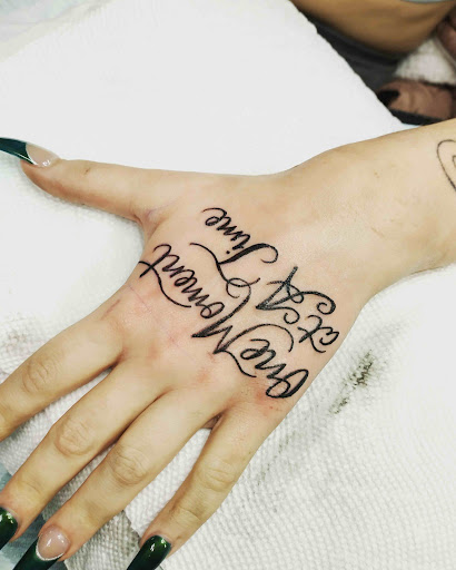 Explore magician tattoo ideas, creative tattoo ideas in Carbondale, available at MsCandyTattoo