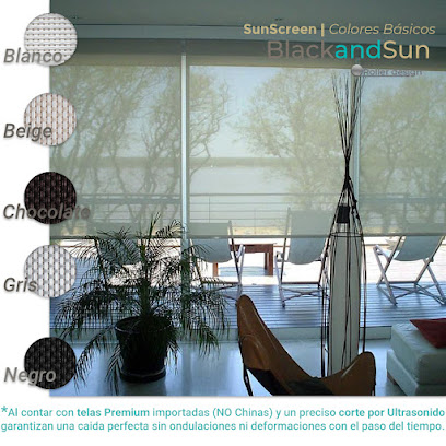 Cortinas Roller y Verticales | BlackandSun ®