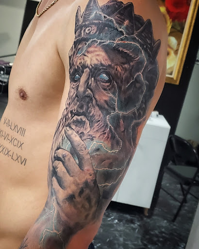 Explore cool anime tattoo ideas, creative tattoo ideas in Debary, available at Divine Line Tattoos