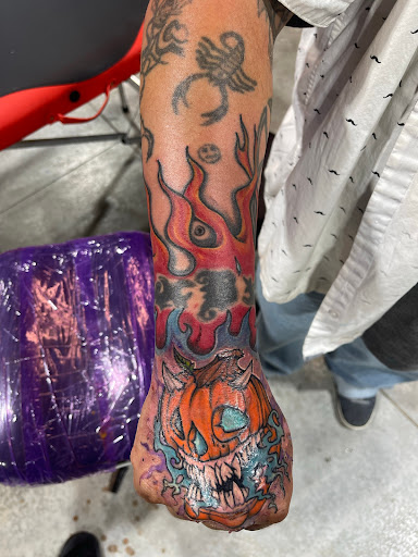 Explore back tattoo ideas for guys, creative tattoo ideas in Conroe, available at Monsters Ink, LLC