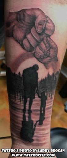 Explore tattoo ideas for chest piece, creative tattoo ideas in Lockport, available at Tattoo City by Larry Brogan