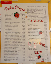 Sandwicherie Piadina Ciliegina à Comacchio - menu / carte