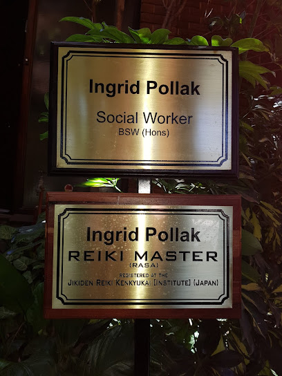Ingrid Pollak-Mental Health Therapist, (Social Worker)EMDR, Hypnotherapist, Reiki Master, Access Bars practitioner.