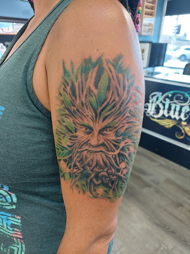 Explore lower back tattoo ideas for females, creative tattoo ideas in Costa Mesa, available at Blue Collar Tattoo