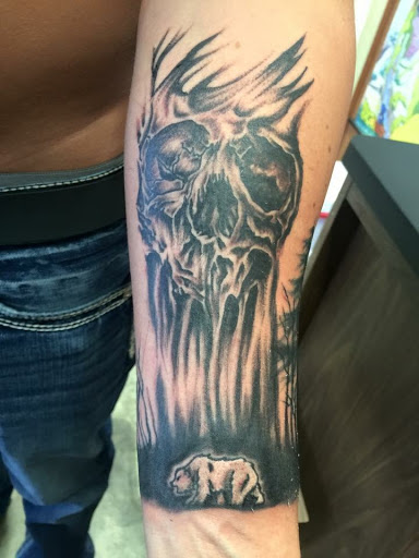 Explore greek mythology tattoo ideas, creative tattoo ideas in Muncie, available at The Tattoo Studio