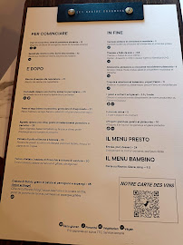 Menu / carte de Les Quatre Gourmets à Annecy
