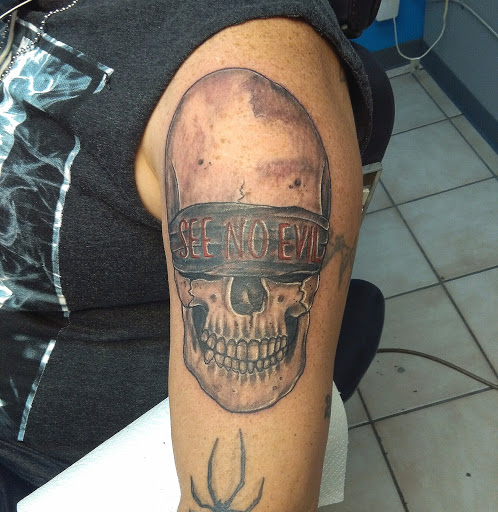 Explore he man tattoo ideas, creative tattoo ideas in Bradenton, available at Memory Lane Tattoo Co.