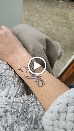 Explore female foot tattoo ideas, creative tattoo ideas in Colonial Heights, available at River City Tattoo