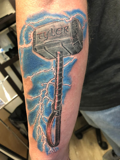 Explore kingfisher tattoo ideas, creative tattoo ideas in Myrtle Beach, available at Elite Ink Tattoos of Myrtle Beach