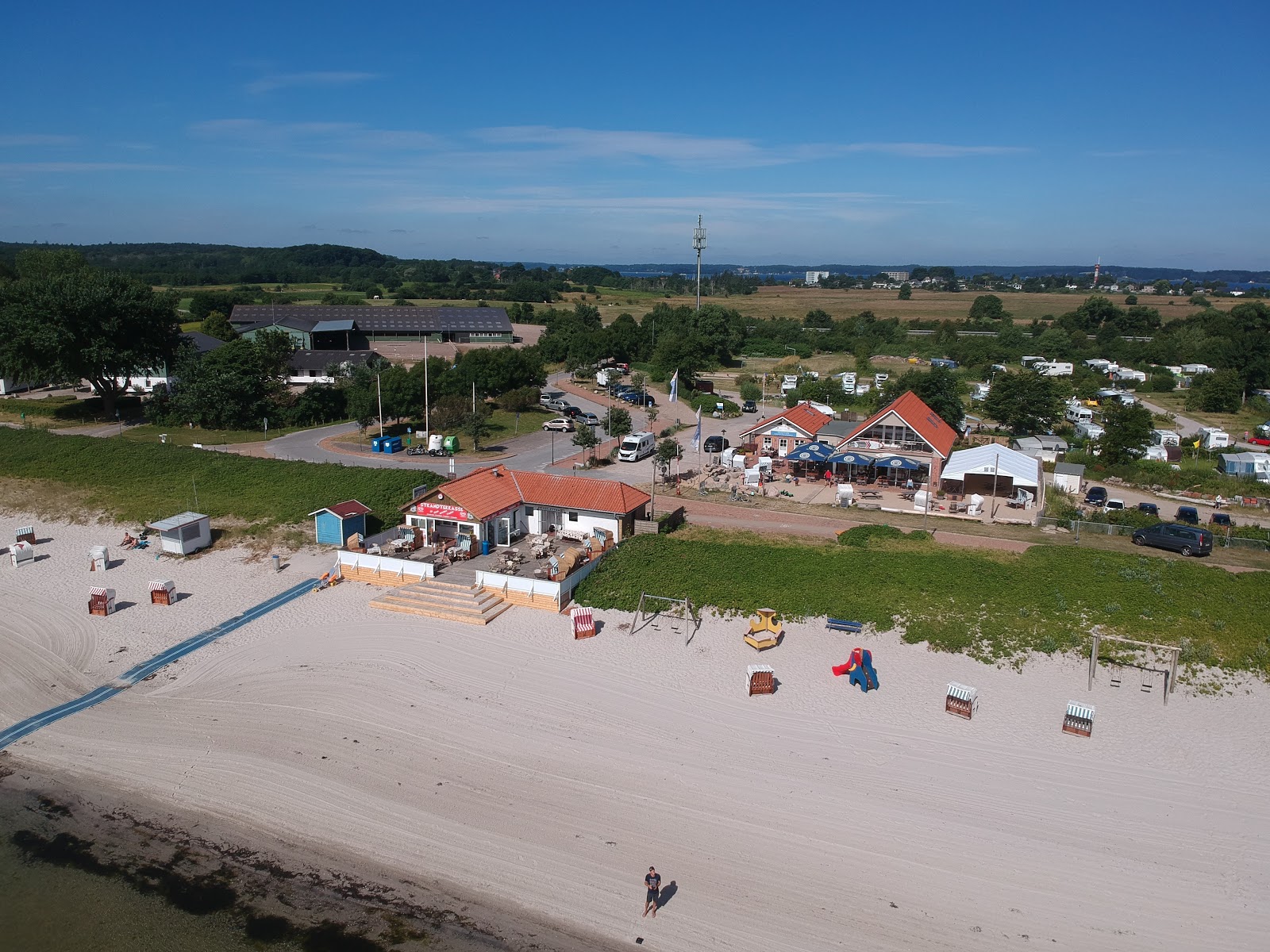 Photo de Holnis strand et le règlement