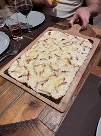 Tarte flambée du Restaurant de spécialités alsaciennes Restaurant Les Chauvins Père & Fils à Strasbourg - n°13