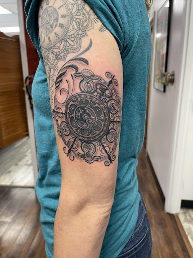 Explore tattoo ideas sagittarius, creative tattoo ideas in Des Moines, available at Skin Kitchen Tattoo