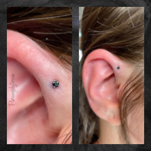 Explore linear tattoo ideas, creative tattoo ideas in Fort Walton Beach, available at Piercings by Torrie