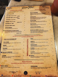 Restaurant italien Presto Fresco à Paris - menu / carte