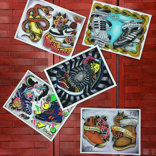 Explore paint tattoo ideas, creative tattoo ideas in Florissant, available at St. Louis Ink