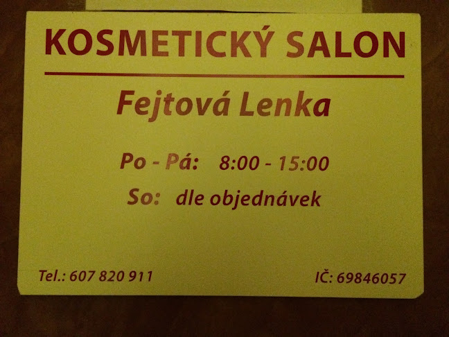 Recenze na Lenka Fejtová- kosmetička v Havlíčkův Brod - Kosmetický salón