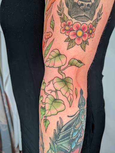 Explore crusader tattoo ideas, creative tattoo ideas in Athens, available at Pink Goblin Tattoo & Piercing