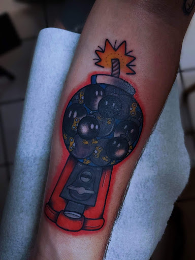 Explore stitch tattoo ideas, creative tattoo ideas in Beverly Hills, available at R-N-R Custom Tattoos